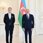 İlham Əliyev Almaniyanın Azərbaycanda yeni təyin olunmuş səfirinin etimadnaməsini qəbul edib