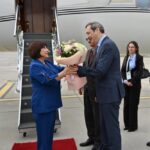 Məclisin sədri Sahibə Qafarova Serbiya Respublikasına işgüzar səfərə gəlib